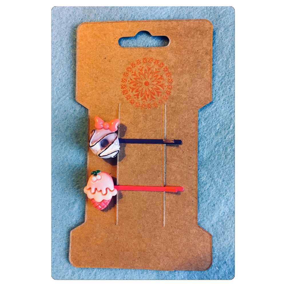 Kawaii Sweets Hair Pins Set BOGO